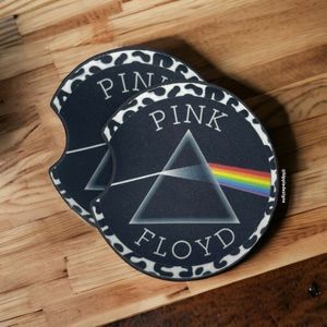 Pink Floyd Car Coaster 2 Pack | Car Accessories | Handmade